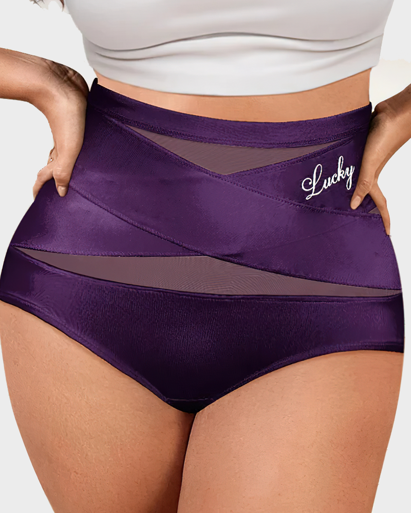 High-Waist Tummy Control Seamless Shaping Panties(4/8 Pack)