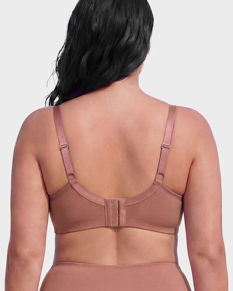 Floral Lace Minimizer Comfort Bra