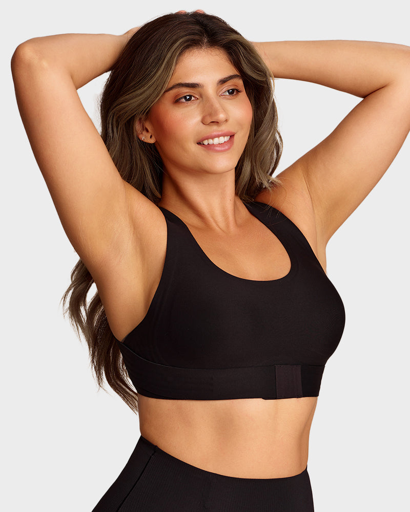 Wireless Posture Bra with Front Closure