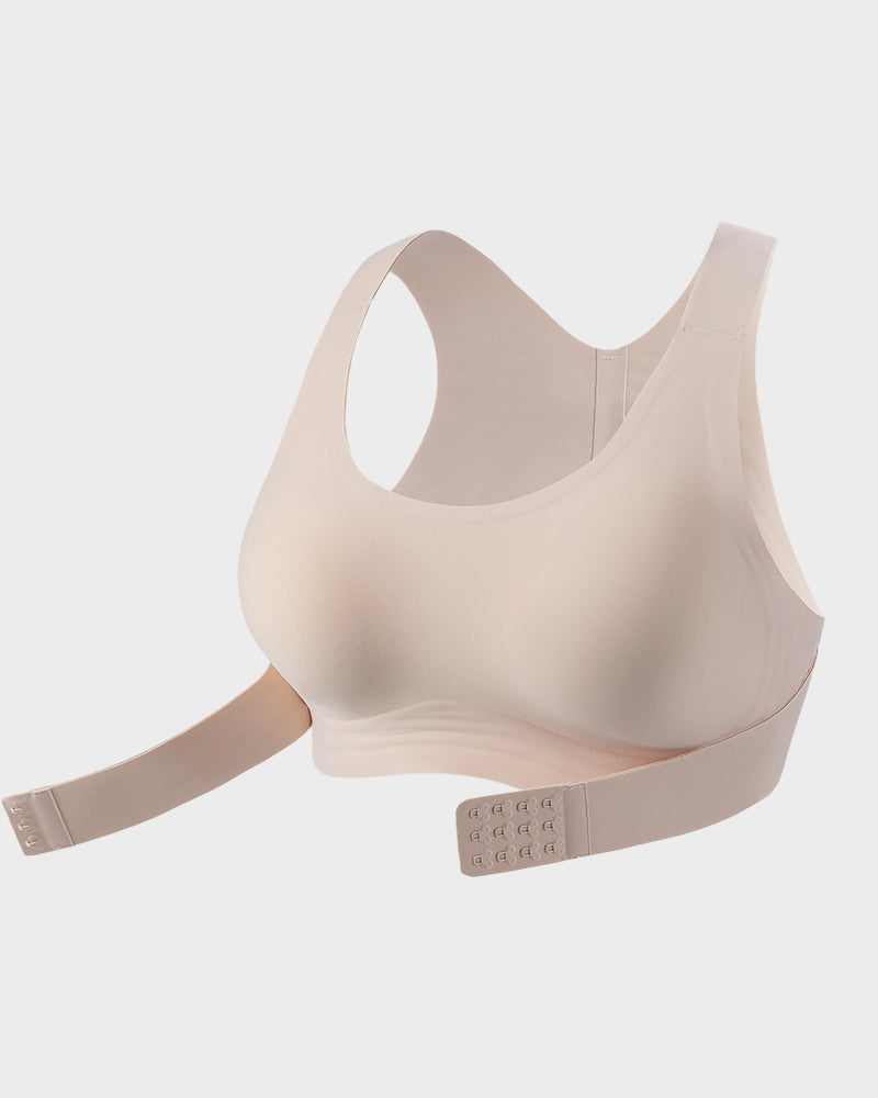 Wireless Posture Bra with Front Closure