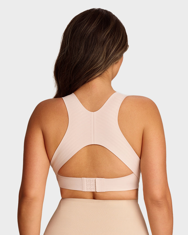 Wireless Posture Bra with Front Closure