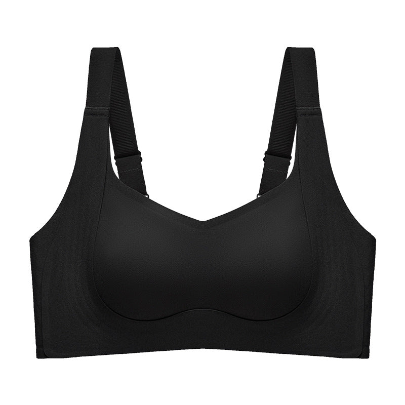 Women Wireless Push Up Jelly Bra Supportive Seamless Bras